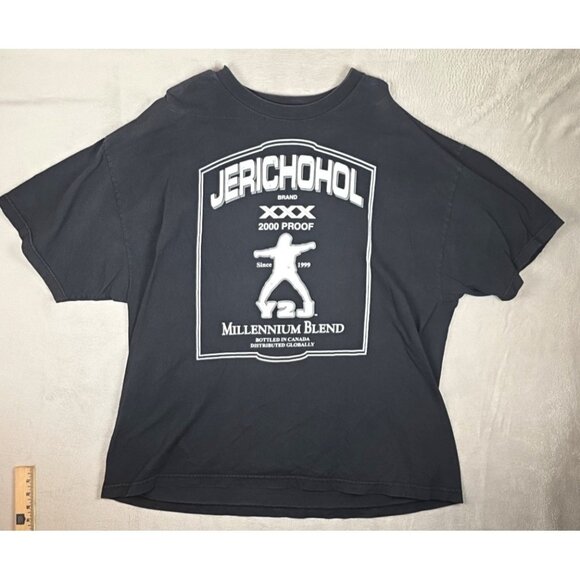 Rare Vintage Chris Jericho  Y2J Jericoholic 2000 Proof WWE 3XL - Picture 1 of 10